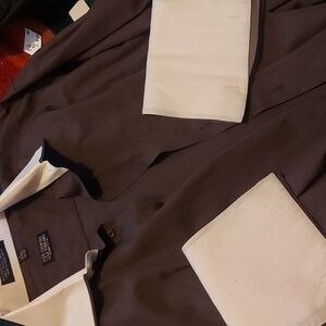 Super fancy mobster vibe single needle tailoring dress shirt.